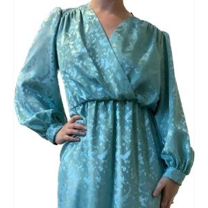 Bits & Pieces Ltd. Vintage Teal Dress